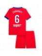 Billige Paris Saint-Germain Illia Zabarnyi #6 Tredjedraktsett Barn 2025-26 Kortermet (+ Korte bukser)